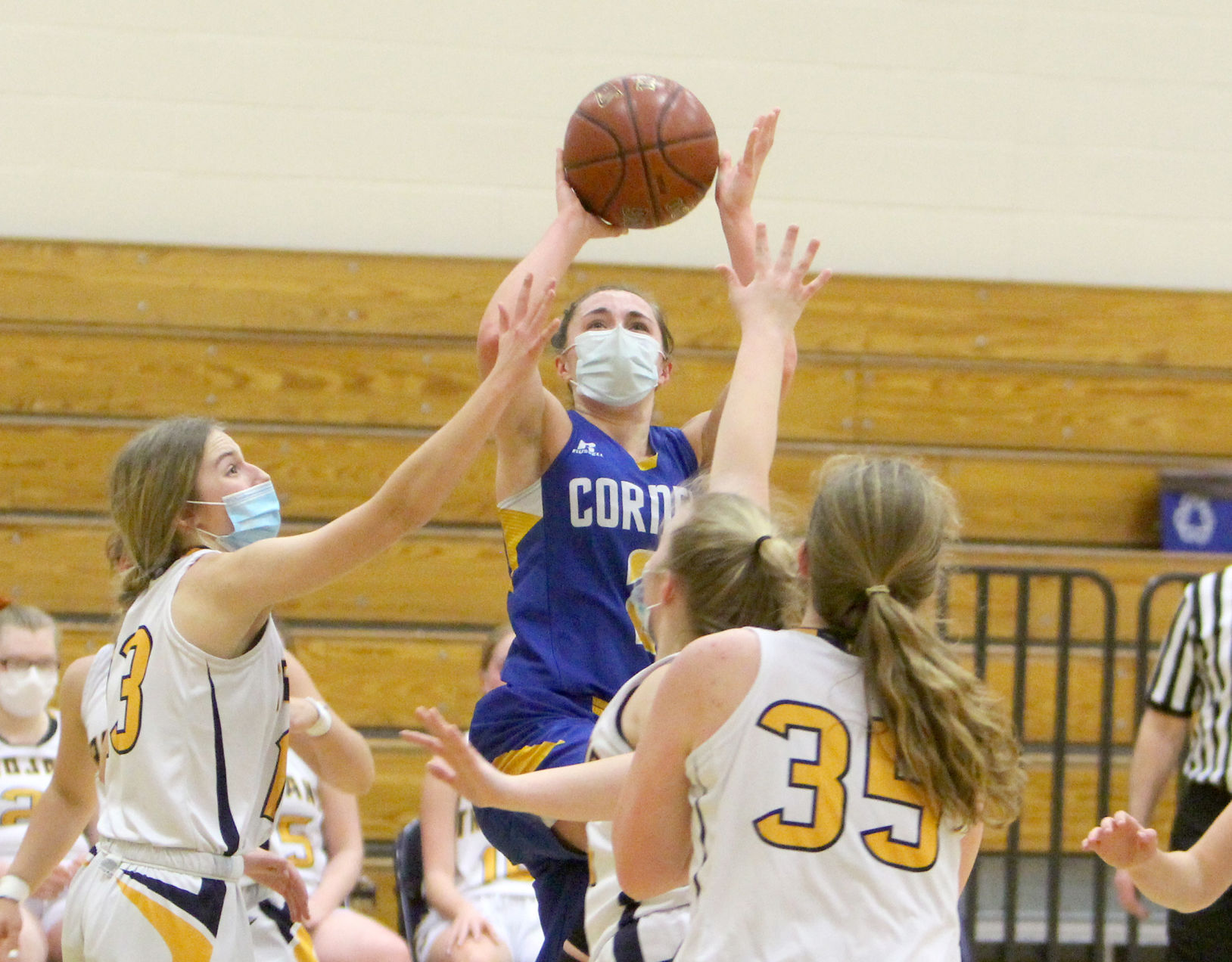 Cornell at New Auburn girls basketball 1-15-21